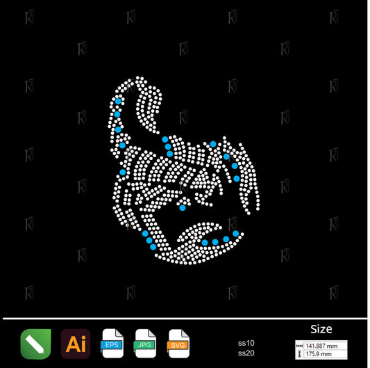 Scorpio Spirit Rhinestone β Premium Rhinestone Design by Rhinestone1