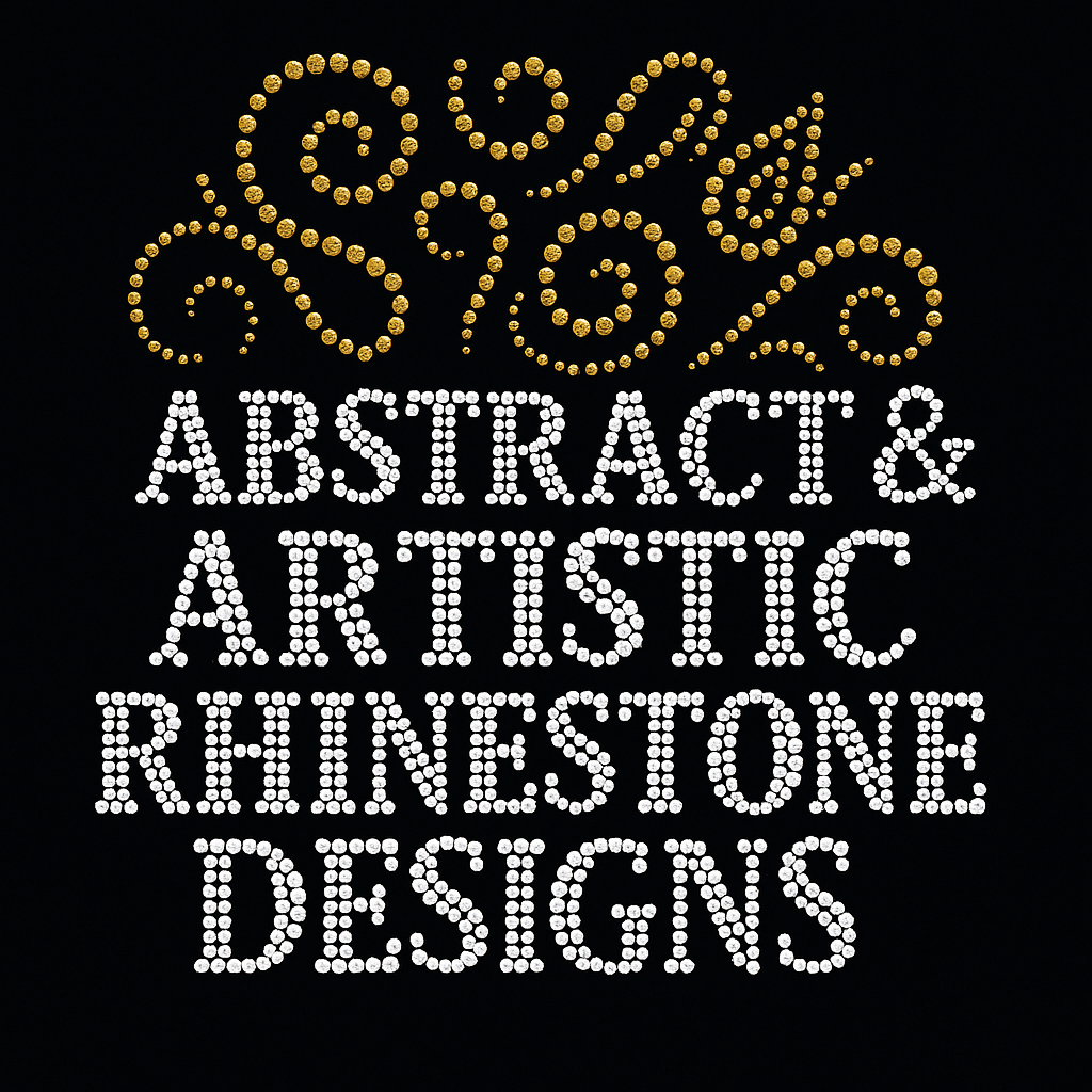 ABSTRACT & ARTISTIC RHINESTONE DESIGNS