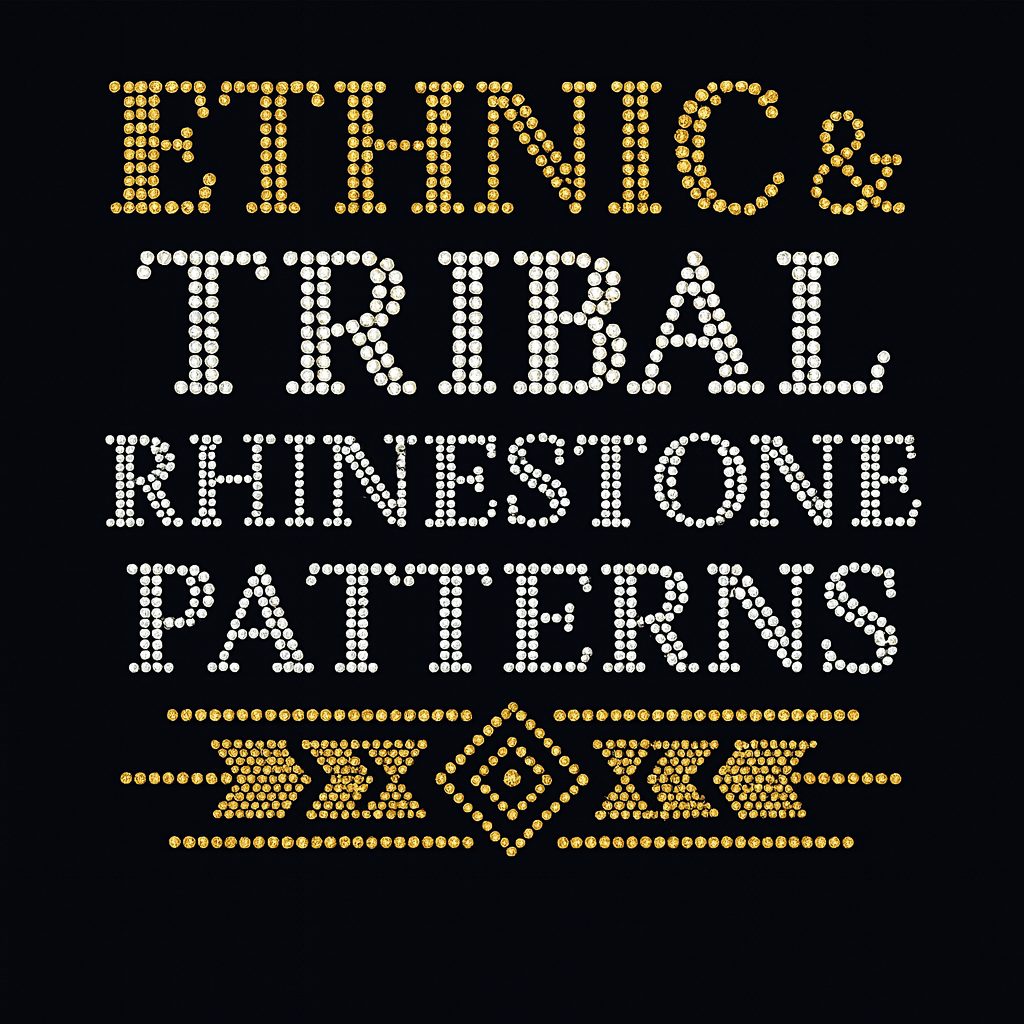 Ethnic & Tribal Rhinestone Patterns