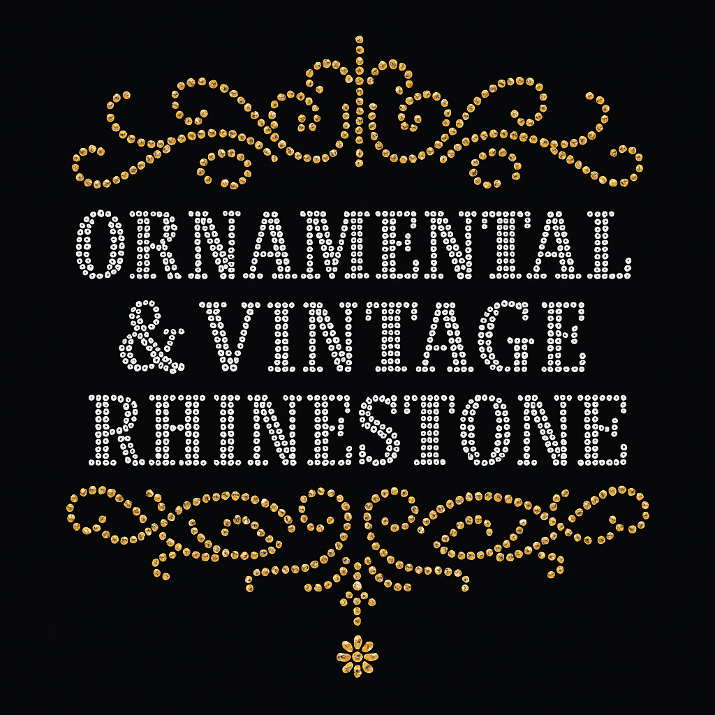 Ornamental & Vintage Rhinestone