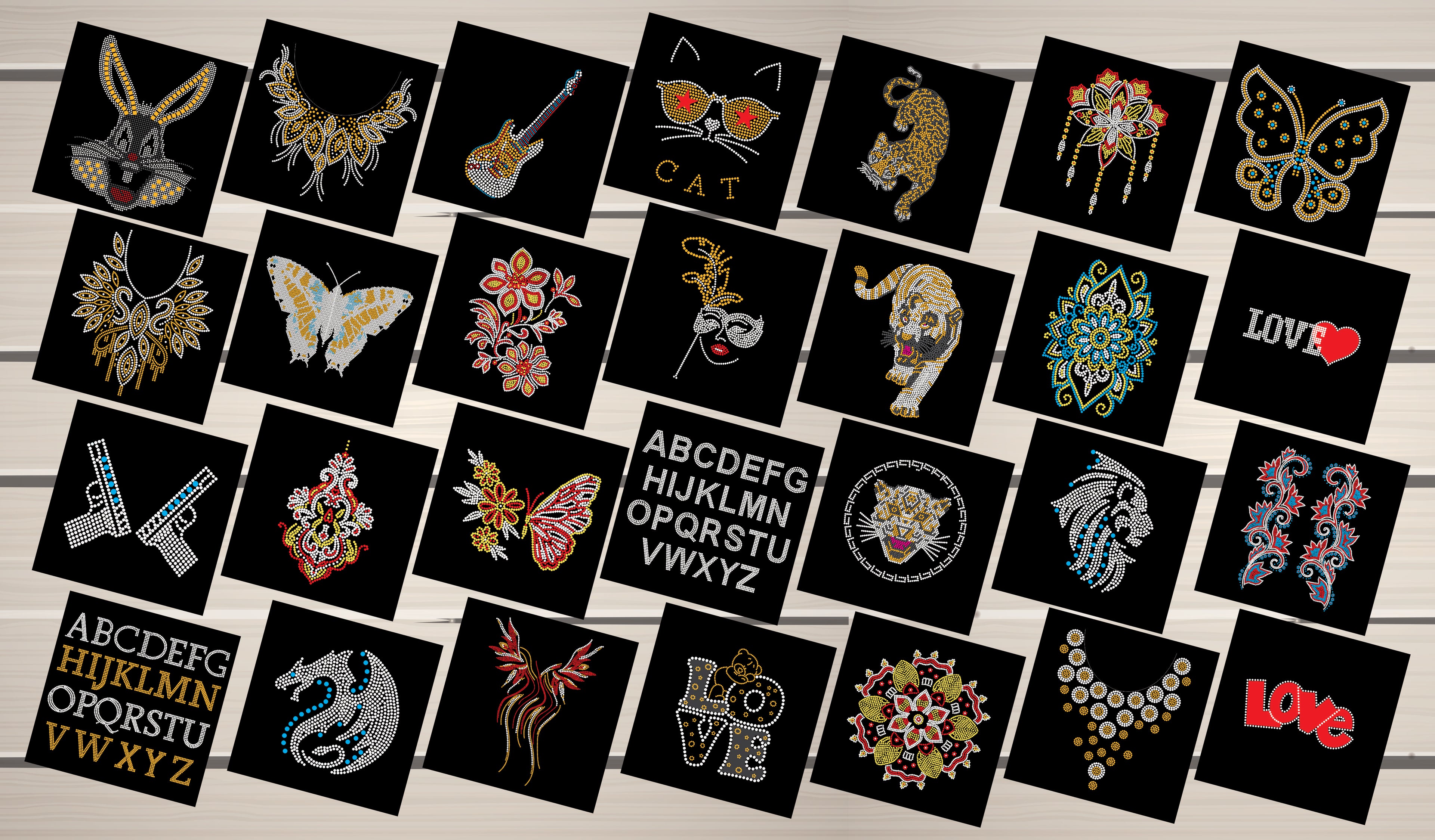 rhinestone design