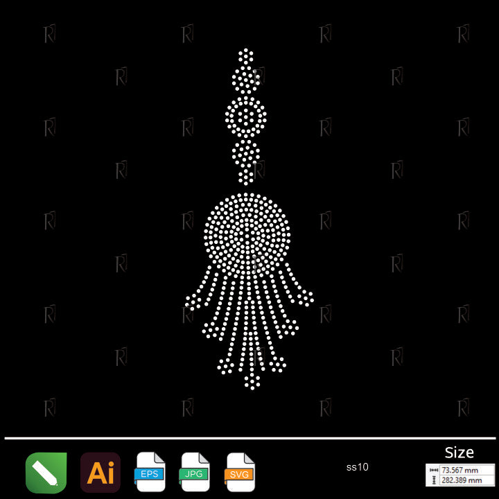 Elegant Tassel Pendant Rhinestone – Premium Rhinestone Design by Rhinestone1
