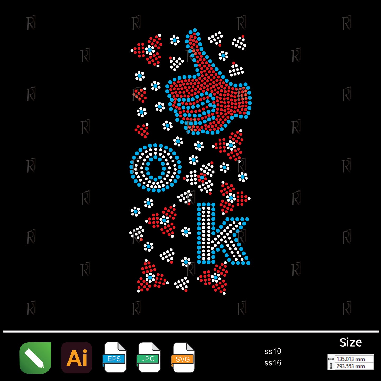 OK Hand Sign Rhinestone – Premium Rhinestone Design by Rhinestone1