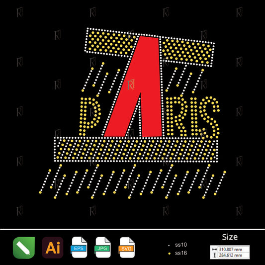 Paris Rhinestone Design – Premium Rhinestone Design by Rhinestone1